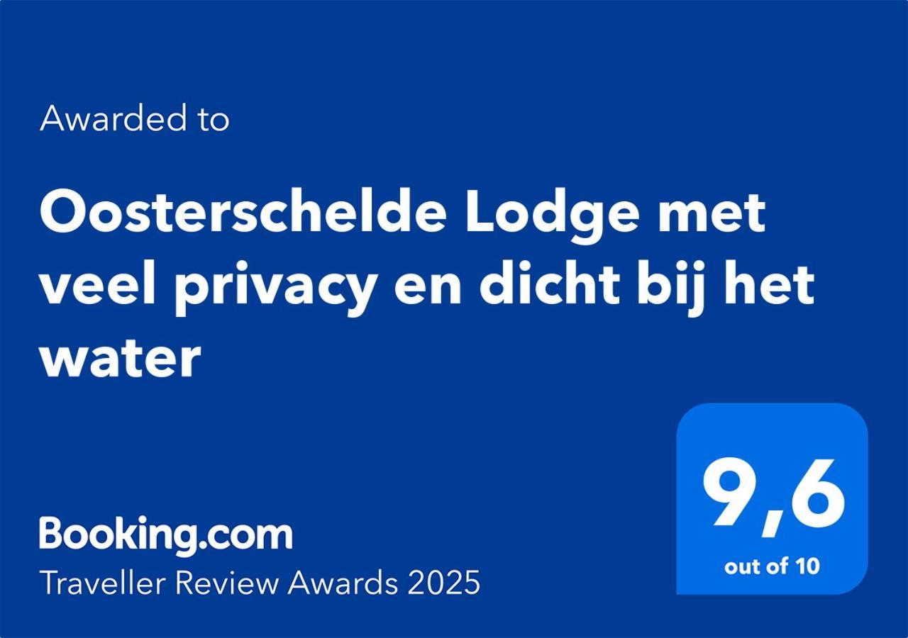 Oosterschelde Lodge Met Veel Privacy En Dicht Bij Het Water Scherpenisse Extérieur photo